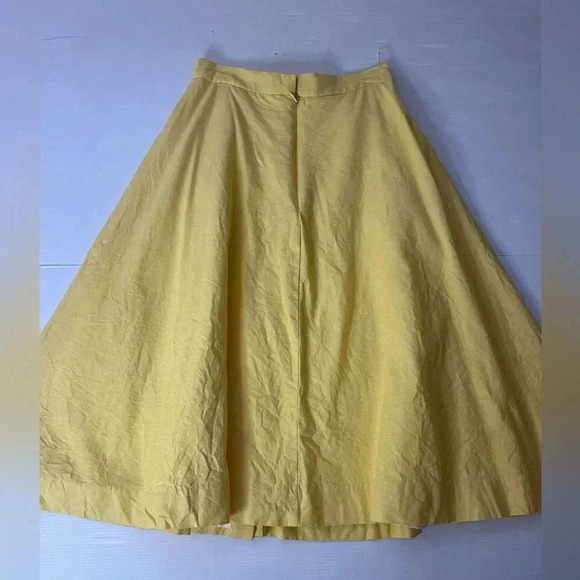 Revolve Vivian Chan Sioban Skirt In Daffodil A-Line Flowy Size XS - Picture 6 of 11
